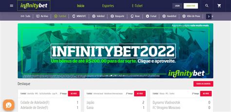 infinity bet aposta online